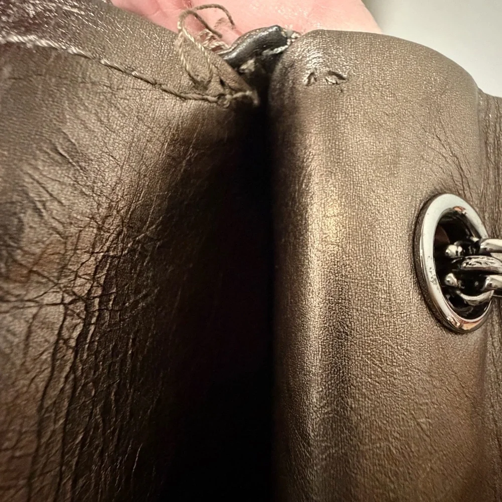 Chanel Reissue 2.55 Metallic Aged Calfskin Flap Bag - Picture 12 of 16